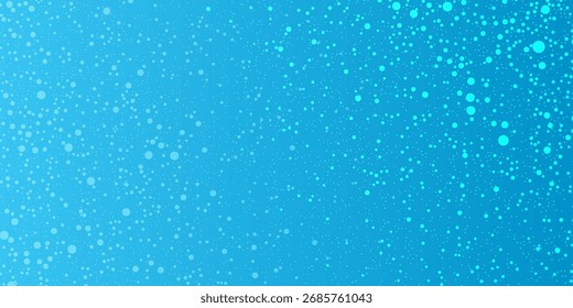 Halftone dots on blue background. Comic pop art style blank layout. Template design for comic book, presentation, sale or web banner.