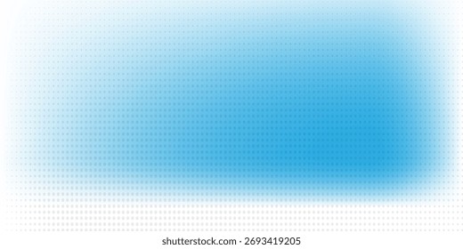 Halftone dots on blue background. Comic pop art style blank layout.eps 10.