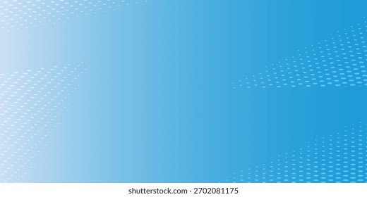 Pontos de meio-tom no fundo azul. Layout em branco do estilo de pop art cômico. Desenho de modelo para banda desenhada, apresentação, venda ou banner web. Ilustração vetorial