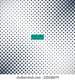 halftone of the dots on grey background. abstract vector illustration eps10