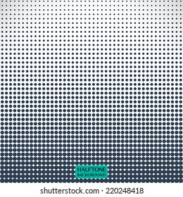 halftone of the dots on grey background. abstract vector illustration eps10