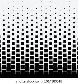 Halftone dots on white background. Vector illustration. Graphic resources halftone black white