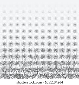 Halftone dots on white background. Vector illustration. Graphic resources halftone black white