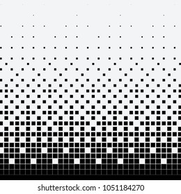 Halftone dots on white background. Vector illustration. Graphic resources halftone black white