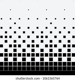 Halftone dots on white background. Vector illustration. Graphic resources halftone black white