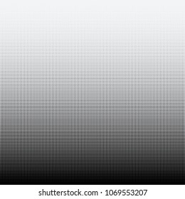 Halftone dots on white background. Vector illustration. Graphic resources halftone black white
