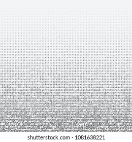 Halftone dots on white background. Vector illustration. Graphic resources halftone black white