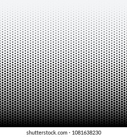 Halftone dots on white background. Vector illustration. Graphic resources halftone black white