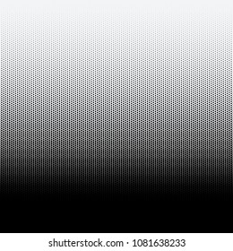 Halftone dots on white background. Vector illustration. Graphic resources halftone black white