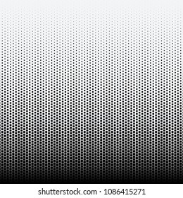 Halftone dots on white background. Vector illustration. Graphic resources halftone black white