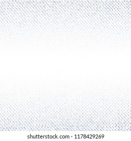 Halftone of halftone dots on white background