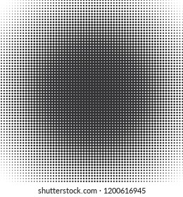 Halftone of halftone dots on white background for 