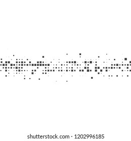 Halftone of halftone dots on white background for text 