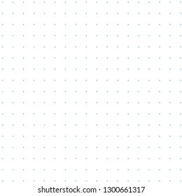 Вlue halftone dots on a white background