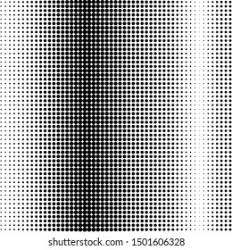 Halftone of halftone dots on white background for text 