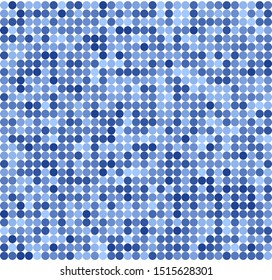 Halftone of halftone dots on white background for text 