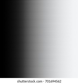 Halftone dots on white background. Vector illustration