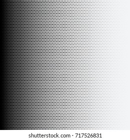 Halftone dots on white background. Vector illustration. Graphic resources halftone black white