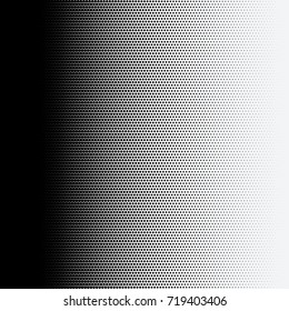 Halftone dots on white background. Vector illustration. Graphic resources halftone black white