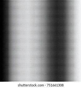 Halftone dots on white background. Vector illustration. Graphic resources halftone black white