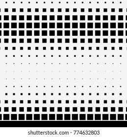 Halftone dots on white background. Vector illustration. Graphic resources halftone black white