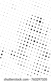 Halftone dots overlay texture for your design. Grunge distressed artistic background. EPS10 vector.