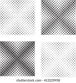 Halftone Dots Pattern Collection