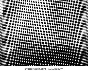 Halftone Dots Pattern . Halftone Dotted Grunge Texture . Abstract Dots Overlay Texture . Light Distressed Background with Halftone Effects. Ink Print Distress Background . Dots Grunge Texture. Vector.