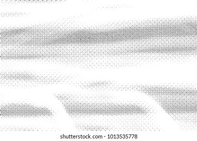 Halftone Dots Pattern . Halftone Dotted Grunge Texture . Abstract Dots Overlay Texture . Light Distressed Background with Halftone Effects. Ink Print Distress Background . Dots Grunge Texture. Vector.
