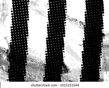 Halftone Dots Pattern . Halftone Dotted Grunge Texture . Abstract Dots Overlay Texture . Light Distressed Background with Halftone Effects. Ink Print Distress Background . Dots Grunge Texture. Vector.