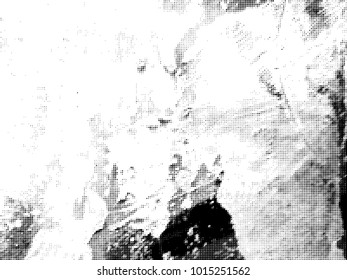 Halftone Dots Pattern . Halftone Dotted Grunge Texture . Abstract Dots Overlay Texture . Light Distressed Background with Halftone Effects. Ink Print Distress Background . Dots Grunge Texture. Vector.
