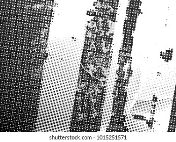 Halftone Dots Pattern . Halftone Dotted Grunge Texture . Abstract Dots Overlay Texture . Light Distressed Background with Halftone Effects. Ink Print Distress Background . Dots Grunge Texture. Vector.