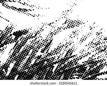 Halftone Dots Pattern . Halftone Dotted Grunge Texture . Abstract Dots Overlay Texture . Light Distressed Background with Halftone Effects. Ink Print Distress Background . Dots Grunge Texture. Vector.