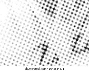Halftone Dots Pattern . Halftone Dotted Grunge Texture . Abstract Dots Overlay Texture . Light Distressed Background with Halftone Effects. Ink Print Distress Background . Dots Grunge Texture. Vector.