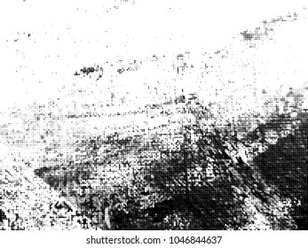 Halftone Dots Pattern . Halftone Dotted Grunge Texture . Abstract Dots Overlay Texture . Light Distressed Background with Halftone Effects. Ink Print Distress Background . Dots Grunge Texture. Vector.