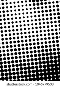 Halftone Dots Pattern . Halftone Dotted Grunge Texture . Abstract Dots Overlay Texture . Light Distressed Background with Halftone Effects. Ink Print Distress Background . Dots Grunge Texture. Vector.