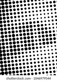 Halftone Dots Pattern . Halftone Dotted Grunge Texture . Abstract Dots Overlay Texture . Light Distressed Background with Halftone Effects. Ink Print Distress Background . Dots Grunge Texture. Vector.