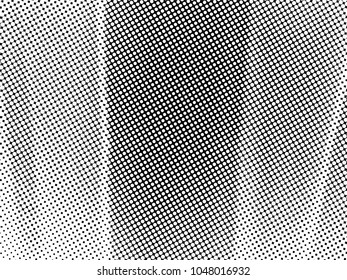Halftone Dots Pattern . Halftone Dotted Grunge Texture . Abstract Dots Overlay Texture . Light Distressed Background with Halftone Effects. Ink Print Distress Background . Dots Grunge Texture. Vector.