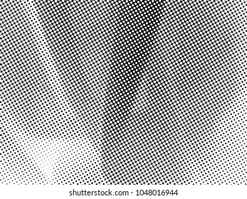 Halftone Dots Pattern . Halftone Dotted Grunge Texture . Abstract Dots Overlay Texture . Light Distressed Background with Halftone Effects. Ink Print Distress Background . Dots Grunge Texture. Vector.