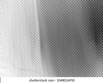 Halftone Dots Pattern . Halftone Dotted Grunge Texture . Abstract Dots Overlay Texture . Light Distressed Background with Halftone Effects. Ink Print Distress Background . Dots Grunge Texture. Vector.