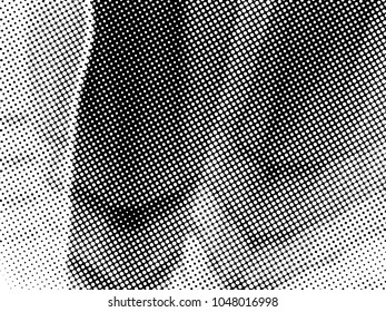 Halftone Dots Pattern . Halftone Dotted Grunge Texture . Abstract Dots Overlay Texture . Light Distressed Background with Halftone Effects. Ink Print Distress Background . Dots Grunge Texture. Vector.