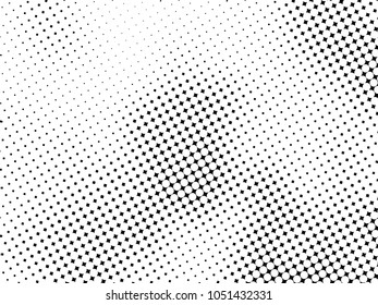 Halftone Dots Pattern . Halftone Dotted Grunge Texture . Abstract Dots Overlay Texture . Light Distressed Background with Halftone Effects. Ink Print Distress Background . Dots Grunge Texture. Vector.