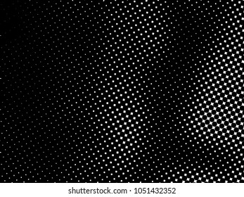 Halftone Dots Pattern . Halftone Dotted Grunge Texture . Abstract Dots Overlay Texture . Light Distressed Background with Halftone Effects. Ink Print Distress Background . Dots Grunge Texture. Vector.