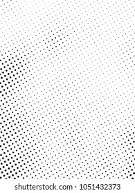 Halftone Dots Pattern . Halftone Dotted Grunge Texture . Abstract Dots Overlay Texture . Light Distressed Background with Halftone Effects. Ink Print Distress Background . Dots Grunge Texture. Vector.