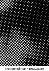 Halftone Dots Pattern . Halftone Dotted Grunge Texture . Abstract Dots Overlay Texture . Dark Distressed Background with Halftone Effects. Ink Print Distress Background . Dots Grunge Texture. Vector.