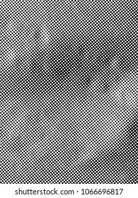 Halftone Dots Pattern . Halftone Dotted Grunge Texture . Abstract Dots Overlay Texture . Light Distressed Background with Halftone Effects. Ink Print Distress Background . Dots Grunge Texture. Vector.