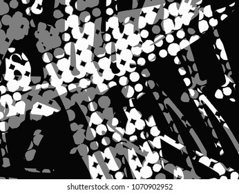 Halftone Dots Pattern . Halftone Dotted Grunge Texture . Abstract Dots Overlay Texture . Light Distressed Background with Halftone Effects. Ink Print Distress Background . Dots Grunge Texture. Vector.