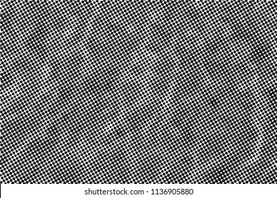 Halftone Dots Pattern . Halftone Dotted Grunge Texture . Abstract Dots Overlay Texture . Light Distressed Background with Halftone Effects. Ink Print Distress Background . Dots Grunge Texture. Vector.