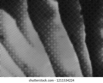Halftone Dots Pattern . Halftone Dotted Grunge Texture . Abstract Dots Overlay Texture . Light Distressed Background with Halftone Effects. Ink Print Distress Background . Dots Grunge Texture. Vector.