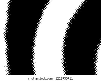 Halftone Dots Pattern . Halftone Dotted Grunge Texture . Abstract Dots Overlay Texture . Light Distressed Background with Halftone Effects. Ink Print Distress Background . Dots Grunge Texture. Vector.